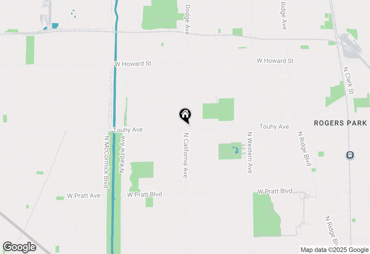 Map of 2800 W Touhy Avenue, Chicago, IL 60645