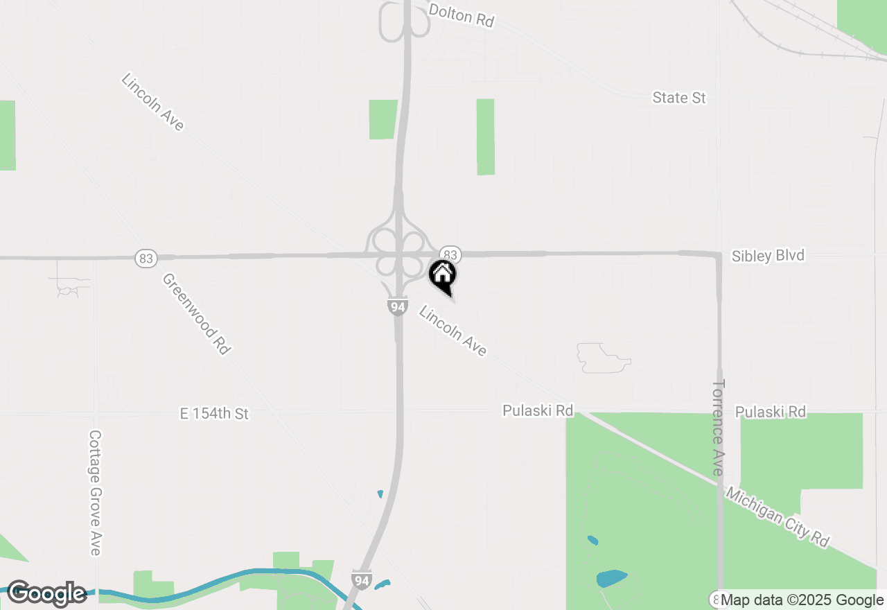 Map of 15112 E End Avenue, Dolton, IL 60419