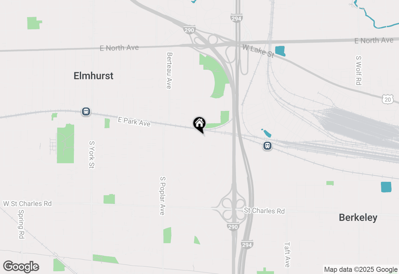 Map of 396 E Park Avenue, Elmhurst, IL 60126