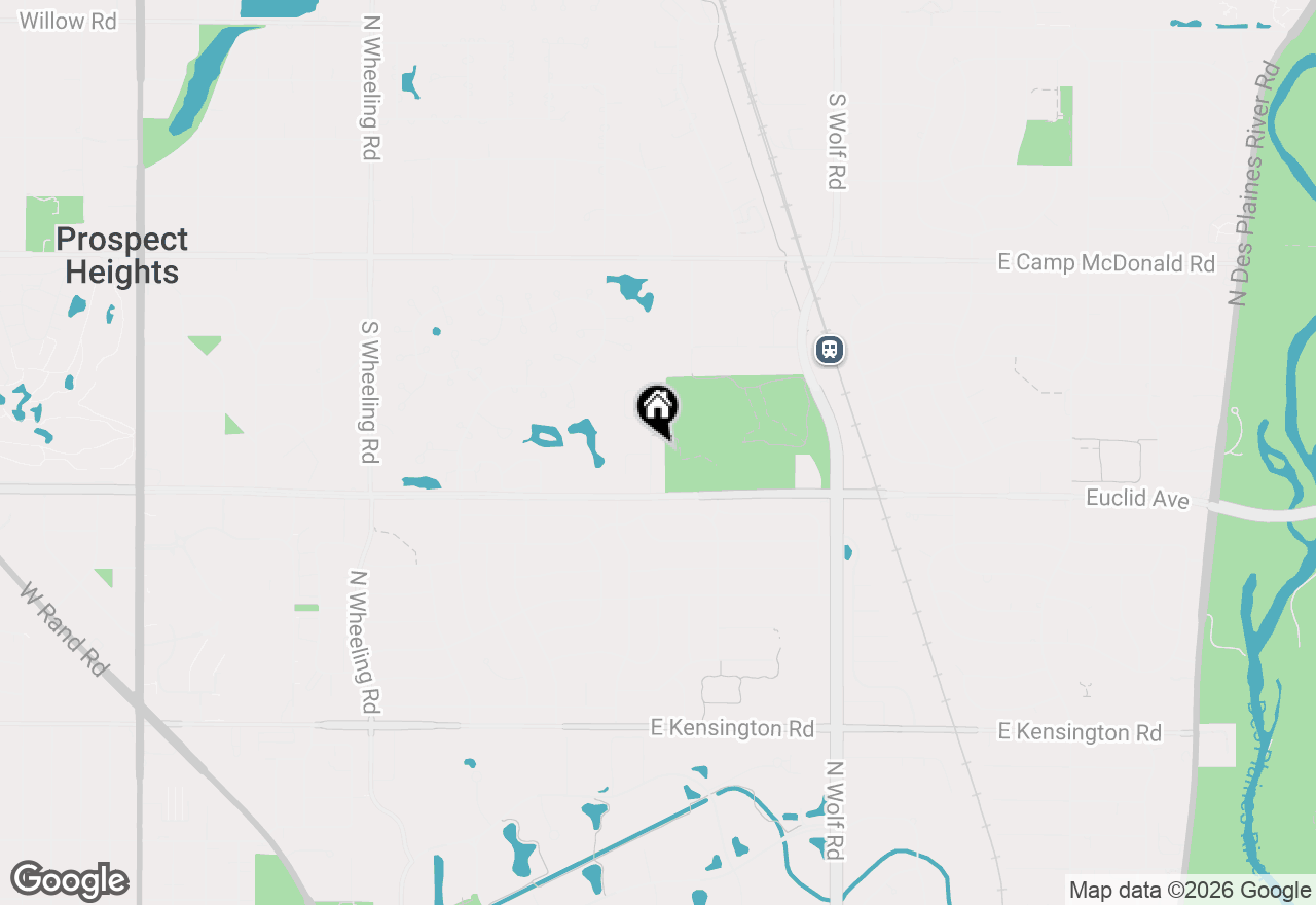 Map of 225 Fairway Drive, Prospect Heights, IL 60070