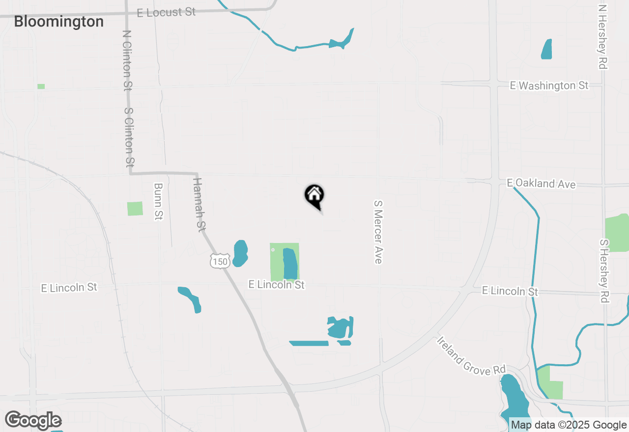 Map of 1806 Cloud Street, Bloomington, IL 61701