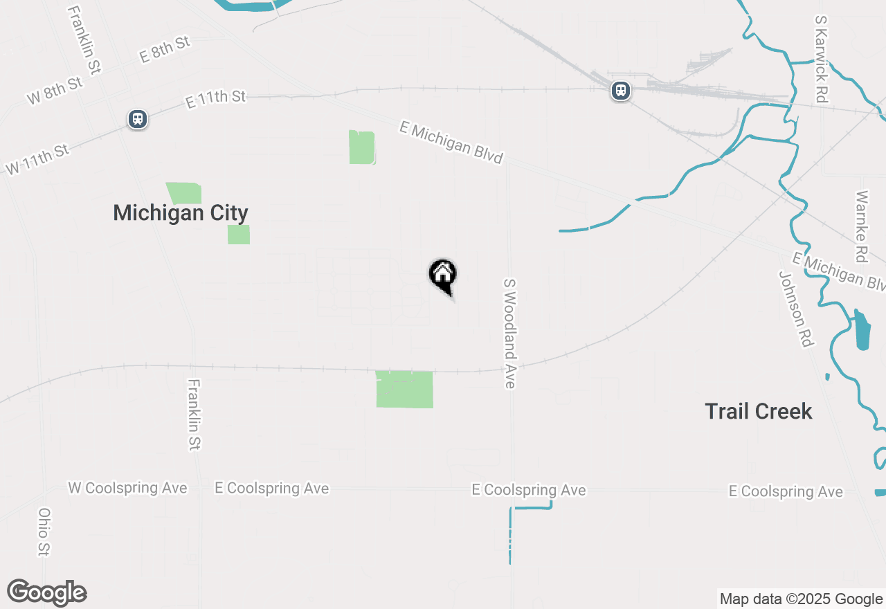 Map of 701 S Dickson Street, Michigan City, IN 46360