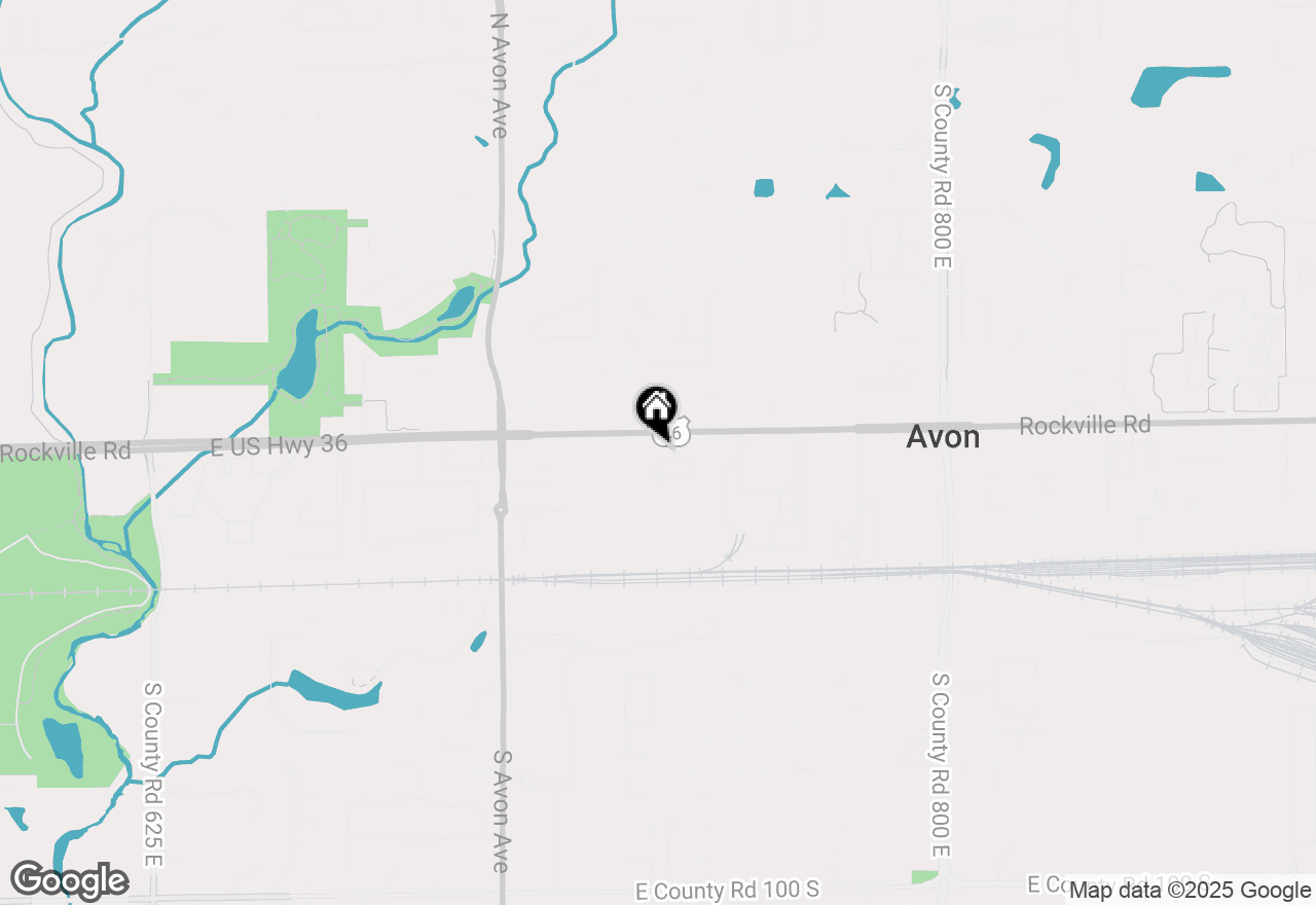 Map of 7341 E Us Highway 36, Avon, IN 46123