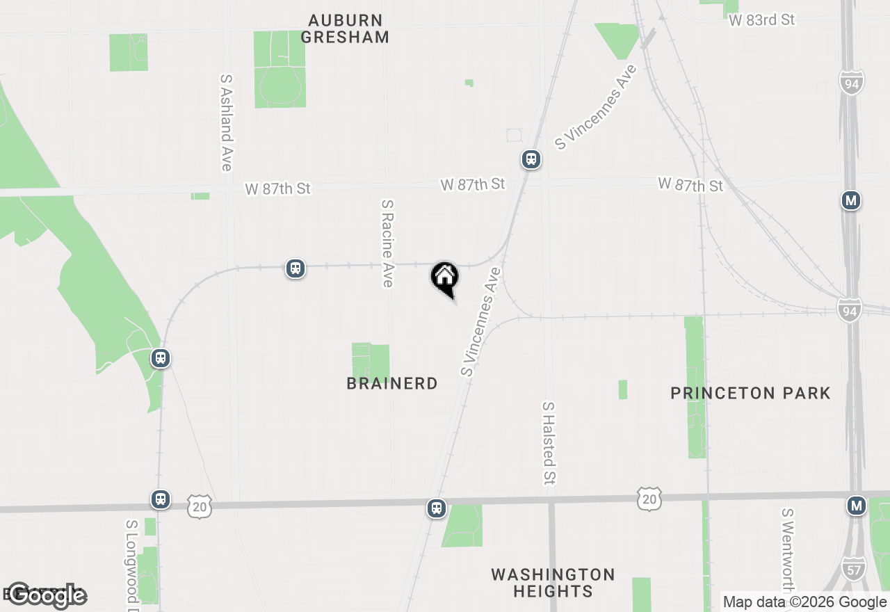 Map of 9000 S Carpenter Street, Chicago, IL 60620