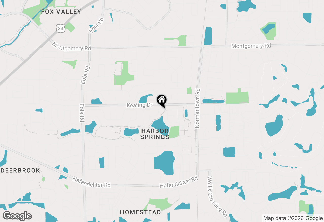 Map of 2997 Coastal Drive, Aurora, IL 60503