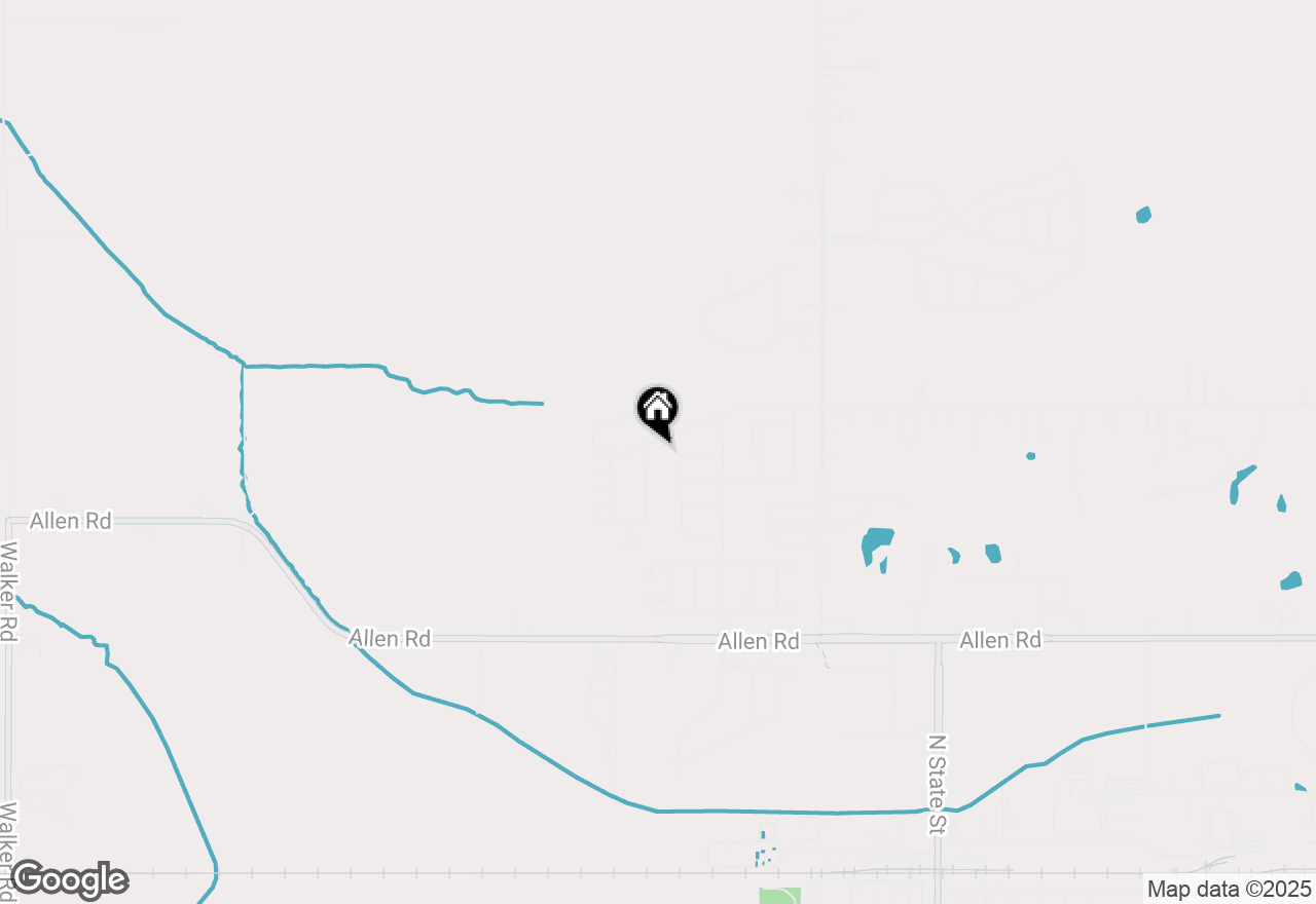 Map of 919 Briar Glen Court, Hampshire, IL 60140