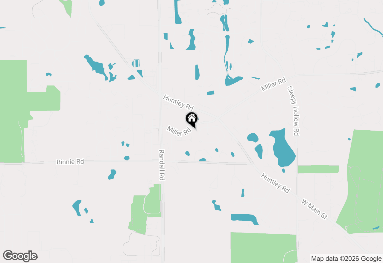 Map of 8007 Sierra Woods Lane, Carpentersville, IL 60110