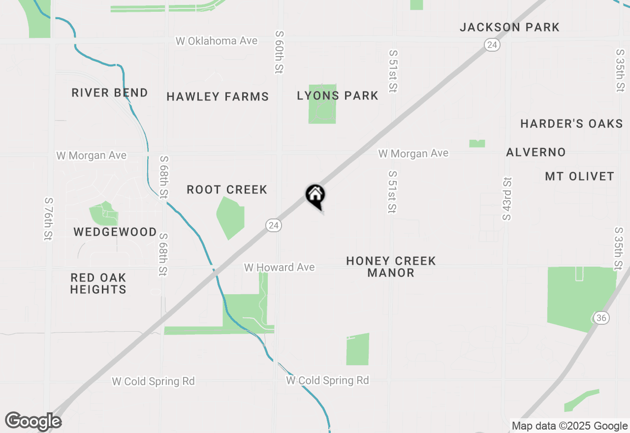Map of 3717 S 56th St, Greenfield, WI 53220