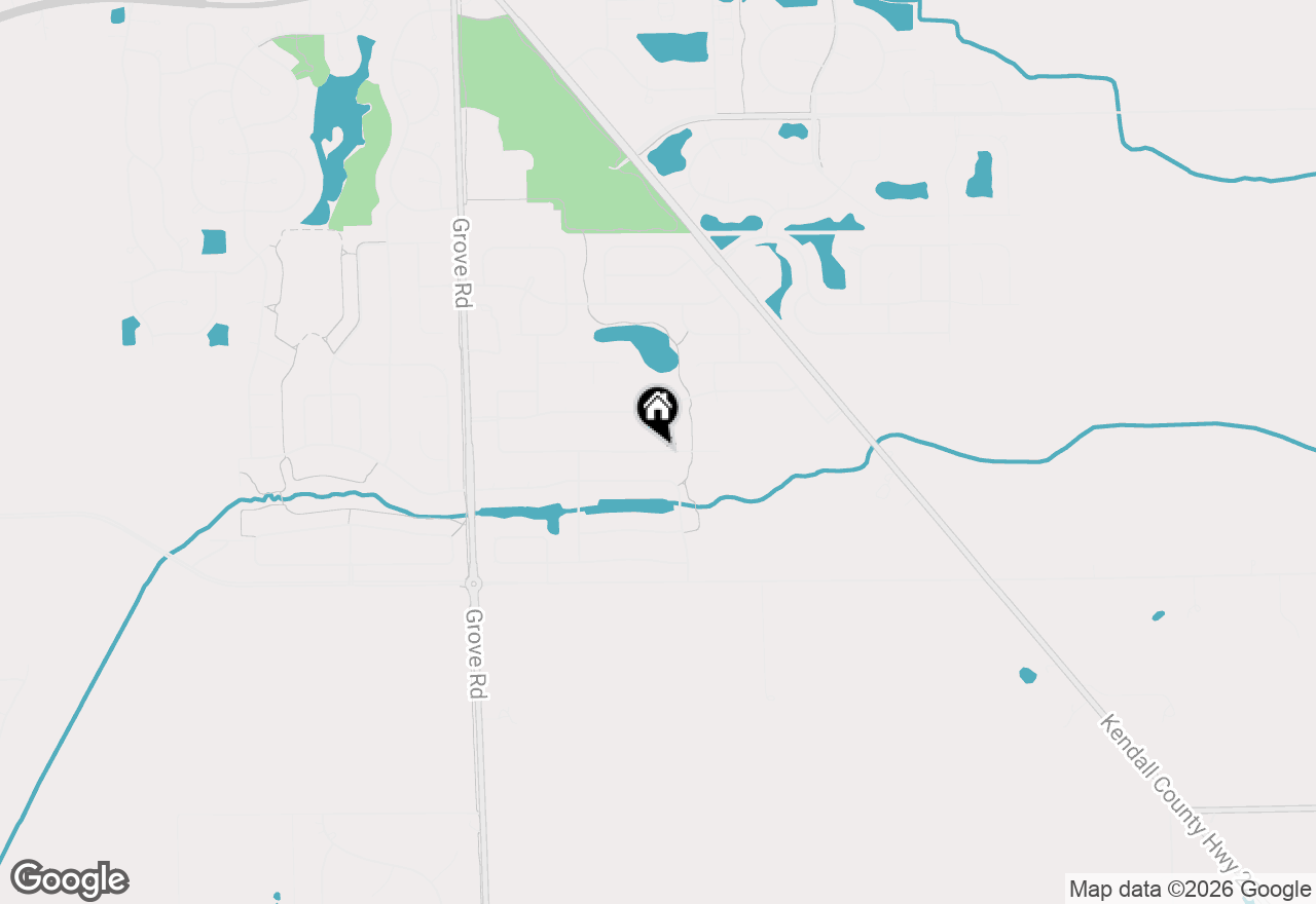 Map of 352 Andover Drive, Oswego, IL 60543
