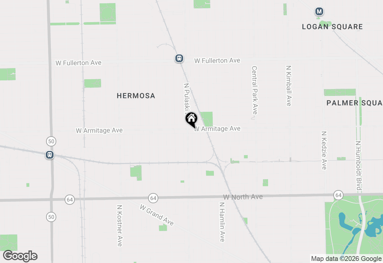 Map of 3949 W Armitage Avenue, Chicago, IL 60647