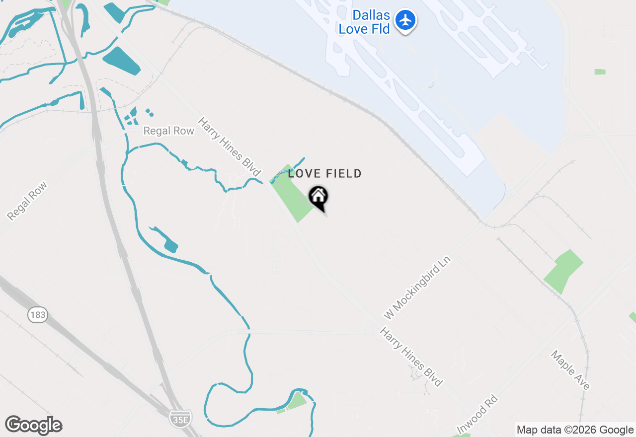 Map of 2151 Mail Avenue, Dallas, TX 75235