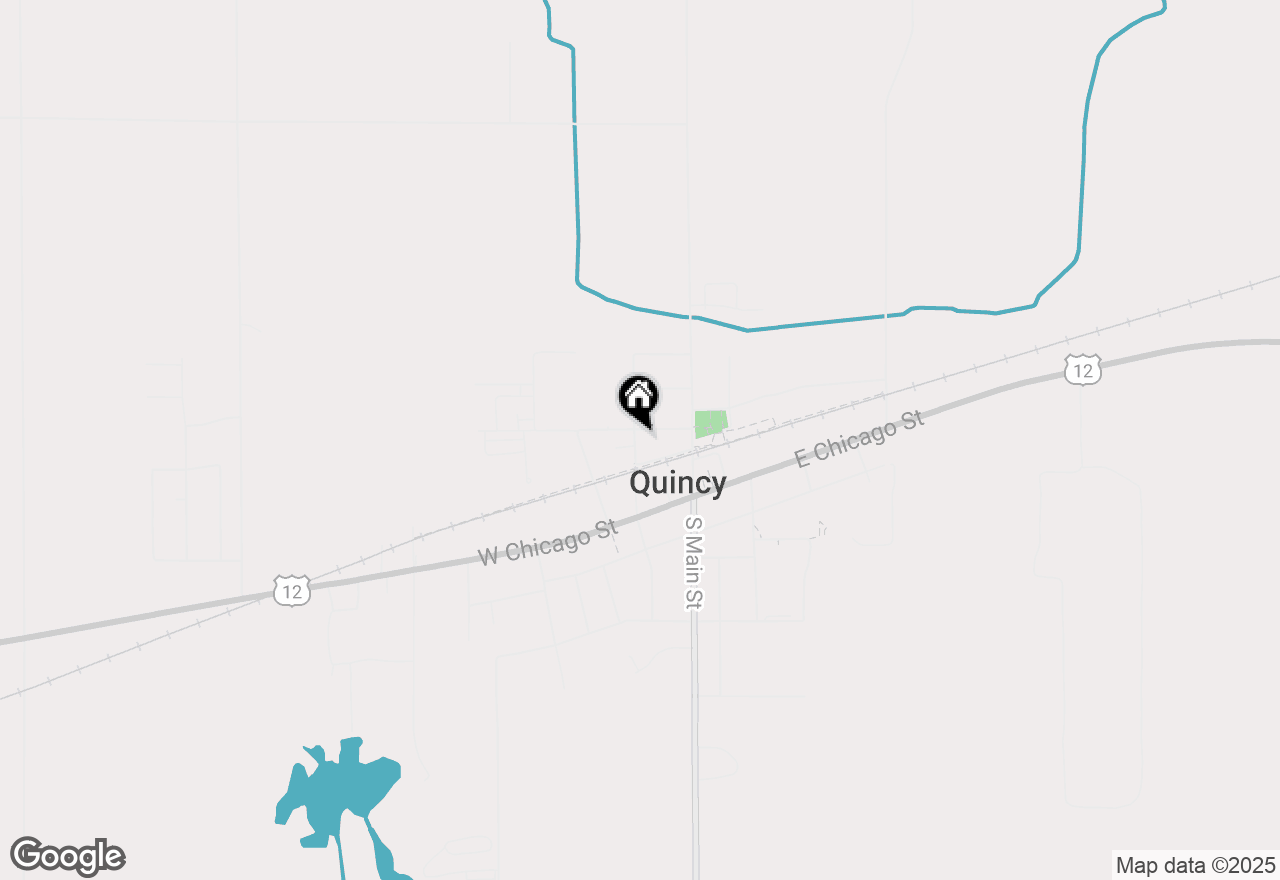 Map of 21 Cole Street, Quincy, MI 49082