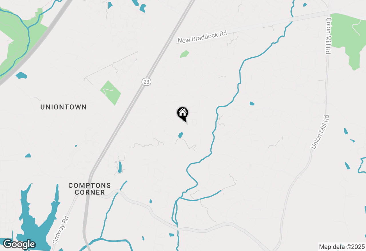 Map of 6538 Palisades Drive #BASEMENT ONLY, Centreville, VA 20121