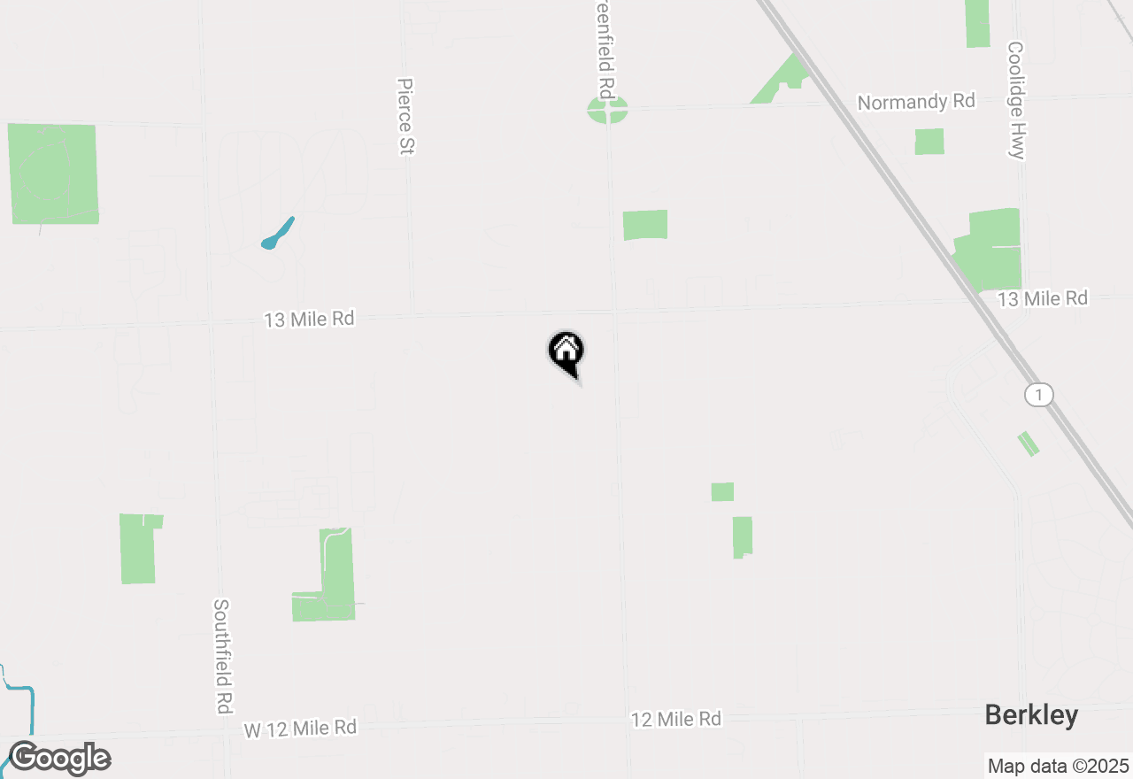 Map of 30559 Marshall Street, Southfield, MI 48076