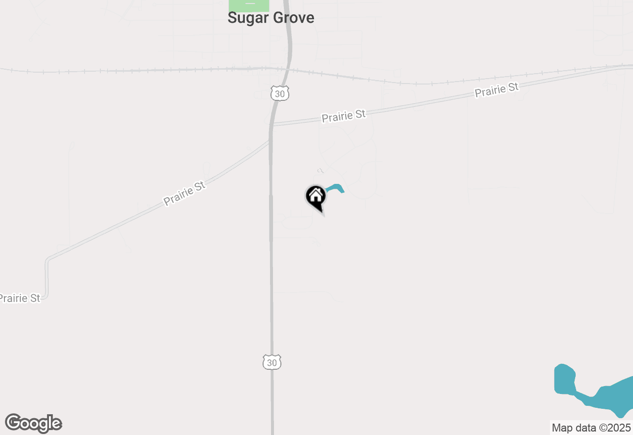 Map of 518 Mallard Lane #F, Sugar Grove, IL 60554