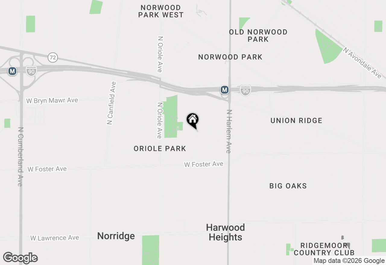 Map of 5352 N Oketo Avenue, Chicago, IL 60656