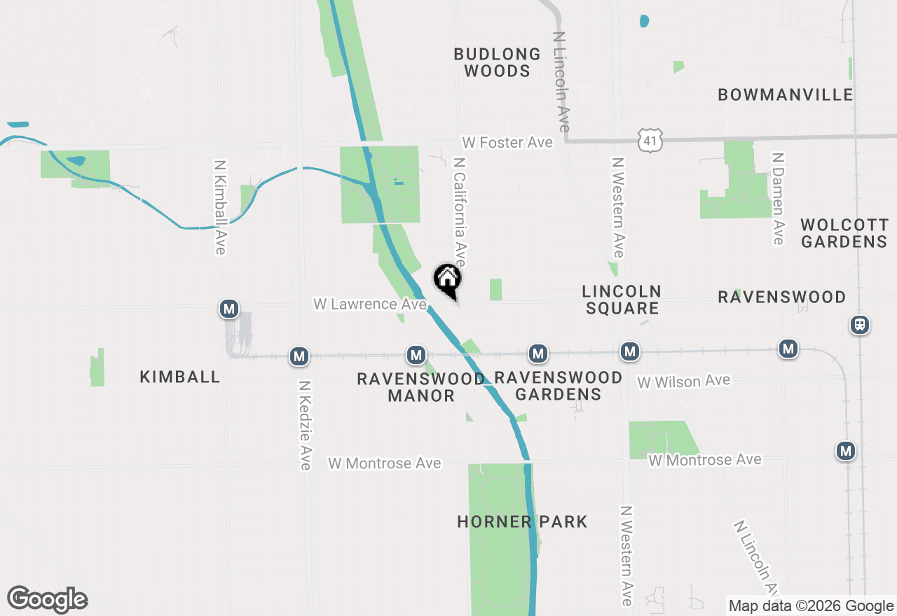 Map of 4764 N Virginia Avenue #307, Chicago, IL 60625