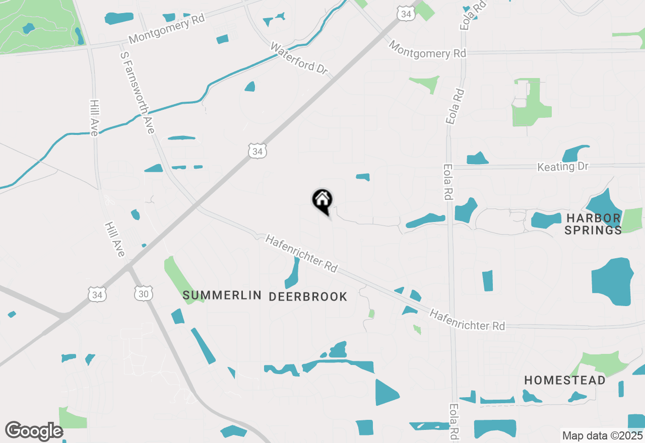 Map of 1882 Wisteria Drive #1882, Aurora, IL 60503