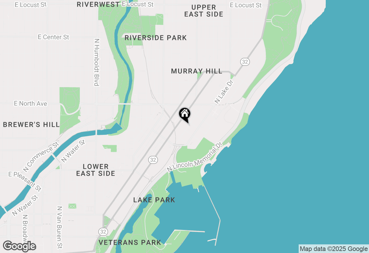 Map of 2117 N Summit Ave #102, Milwaukee, WI 53202