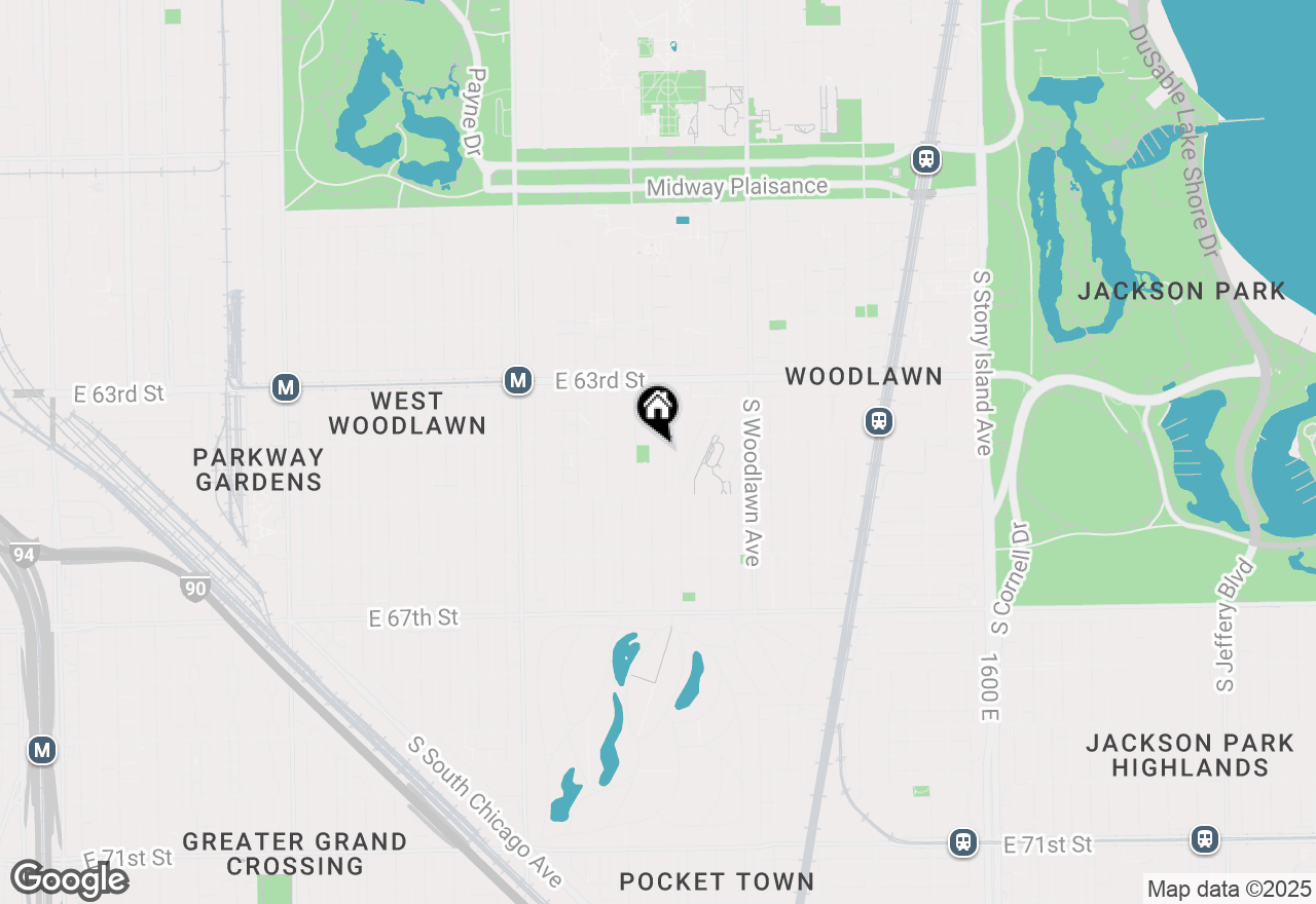 Map of 6409 S Ellis Avenue