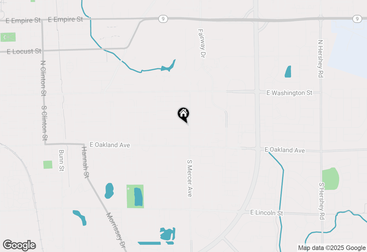 Map of 2015 E Taylor Street, Bloomington, IL 61701