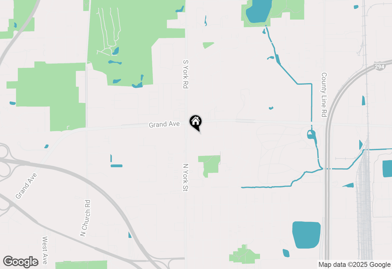 Map of 3N503 Virginia Lane, Elmhurst, IL 60126