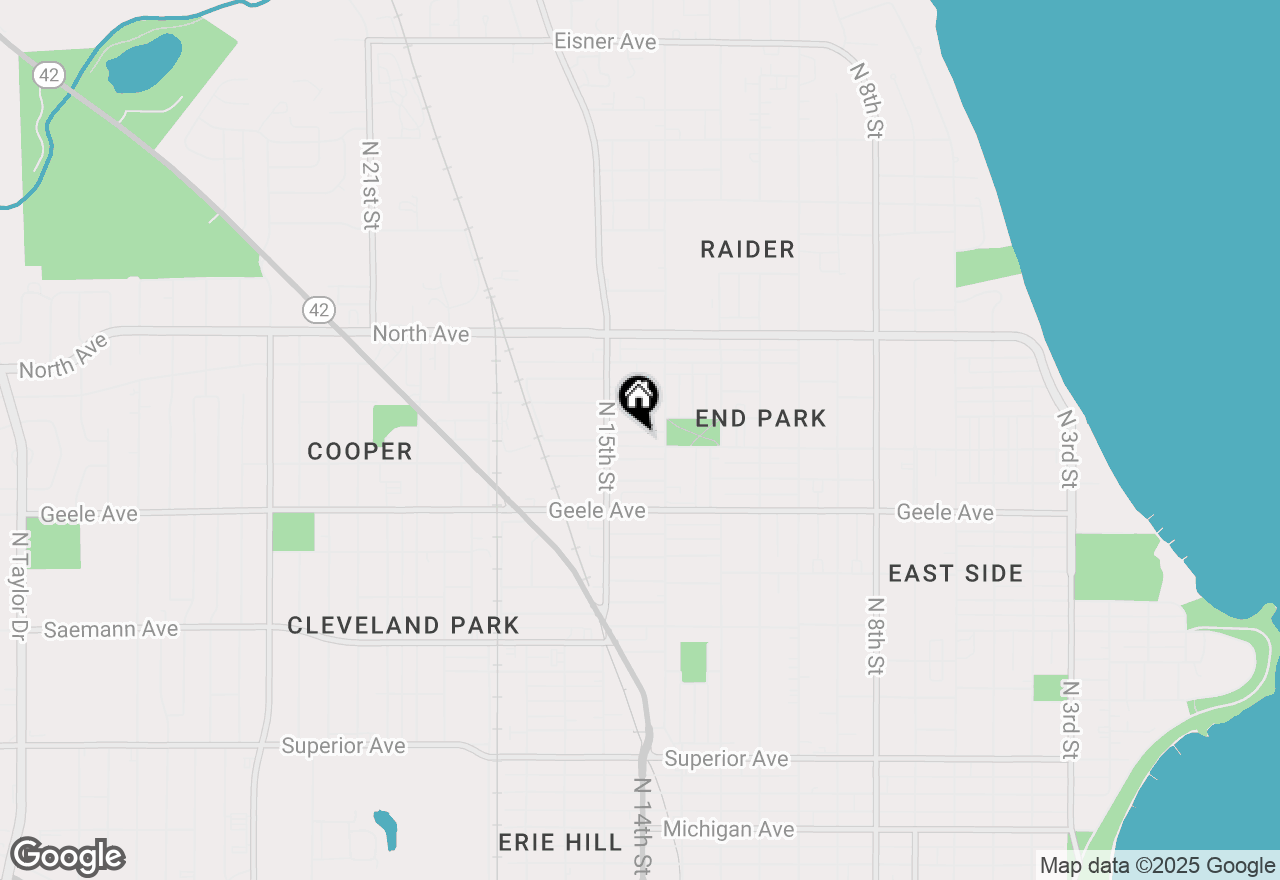 Map of 1345 Annie Ct, Sheboygan, WI 53083