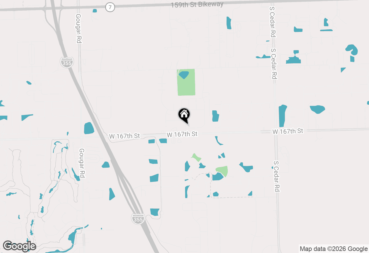 Map of 16614 S Silo Bend Drive, Lockport, IL 60441