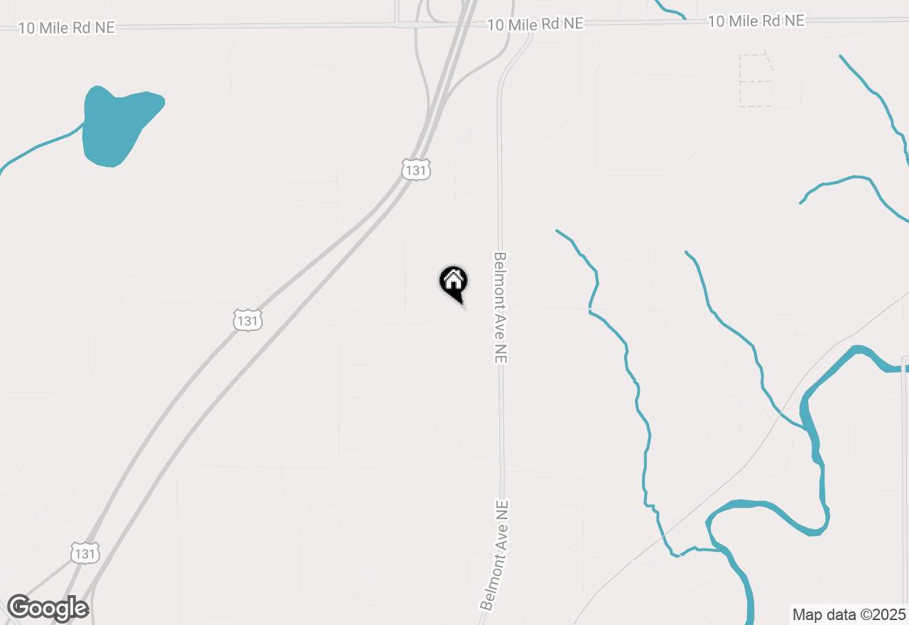 Map of 2495 Strawberry Farm Street Ne, Belmont, MI 49306