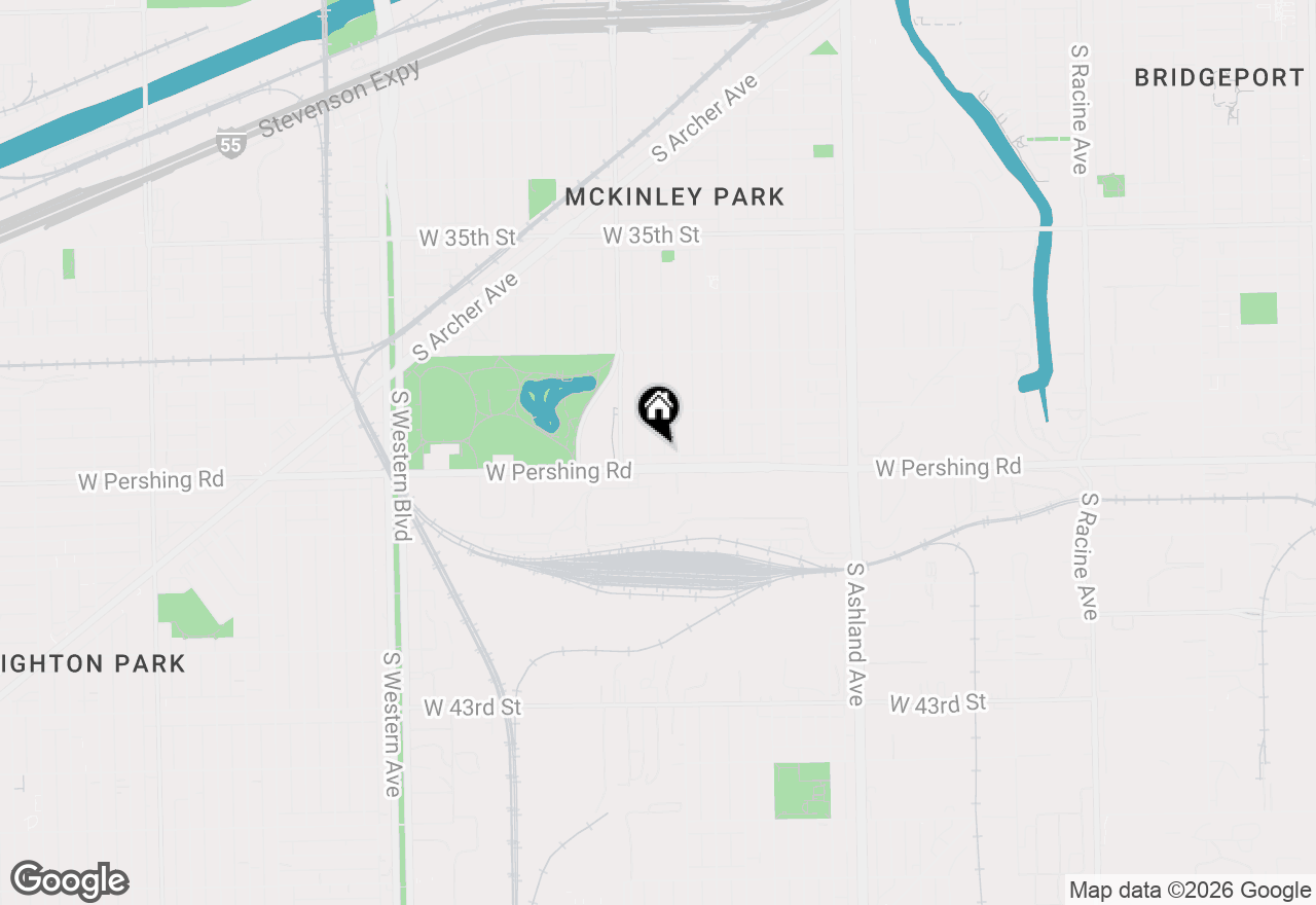 Map of 3845 S Winchester Avenue, Chicago, IL 60609