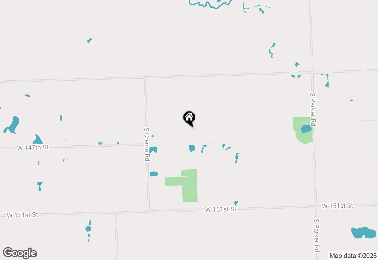 Map of 14615 Dixon Lane, Homer Glen, IL 60491