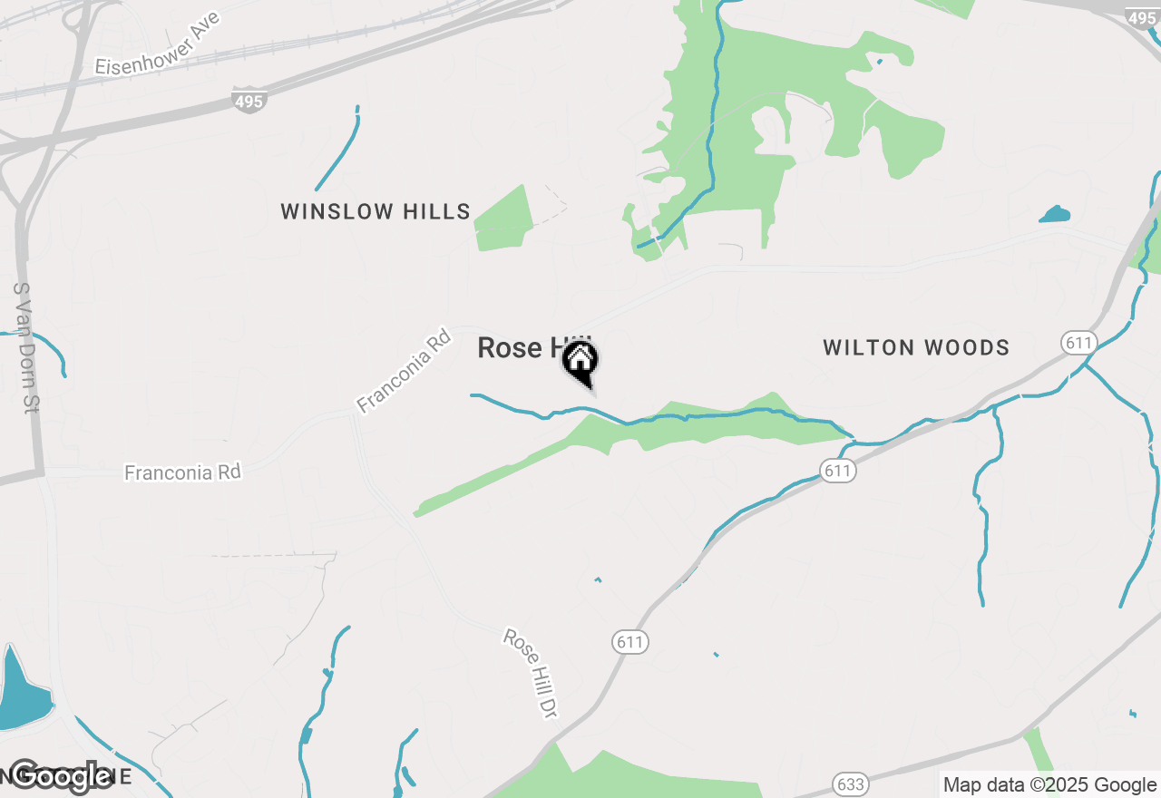 Map of 4501 Tipton Lane, Alexandria, VA 22310