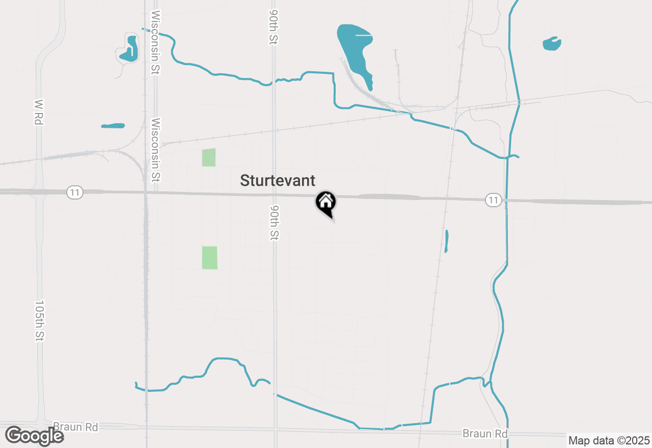 Map of 3100 86th St #8616 BUCKINGHAM DR, Sturtevant, WI 53177