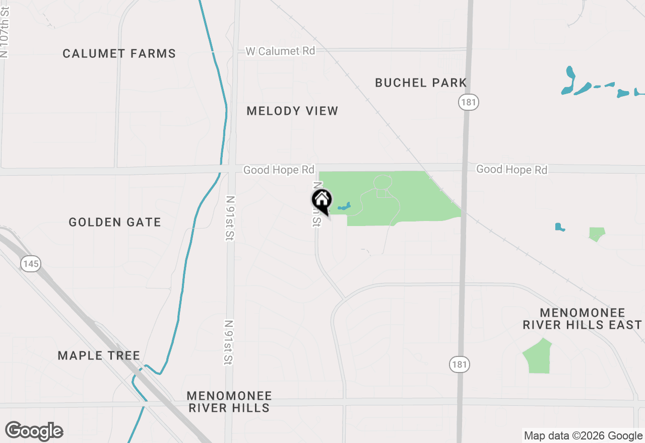 Map of 7016 N 86th St, Milwaukee, WI 53224