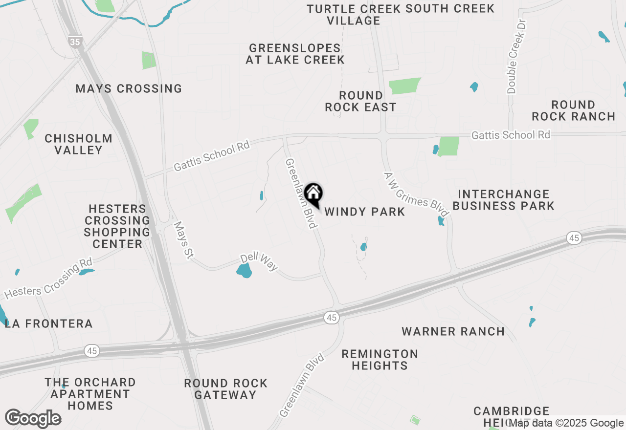 Map of 2213 Southeastern Trl, Round Rock, TX 78664