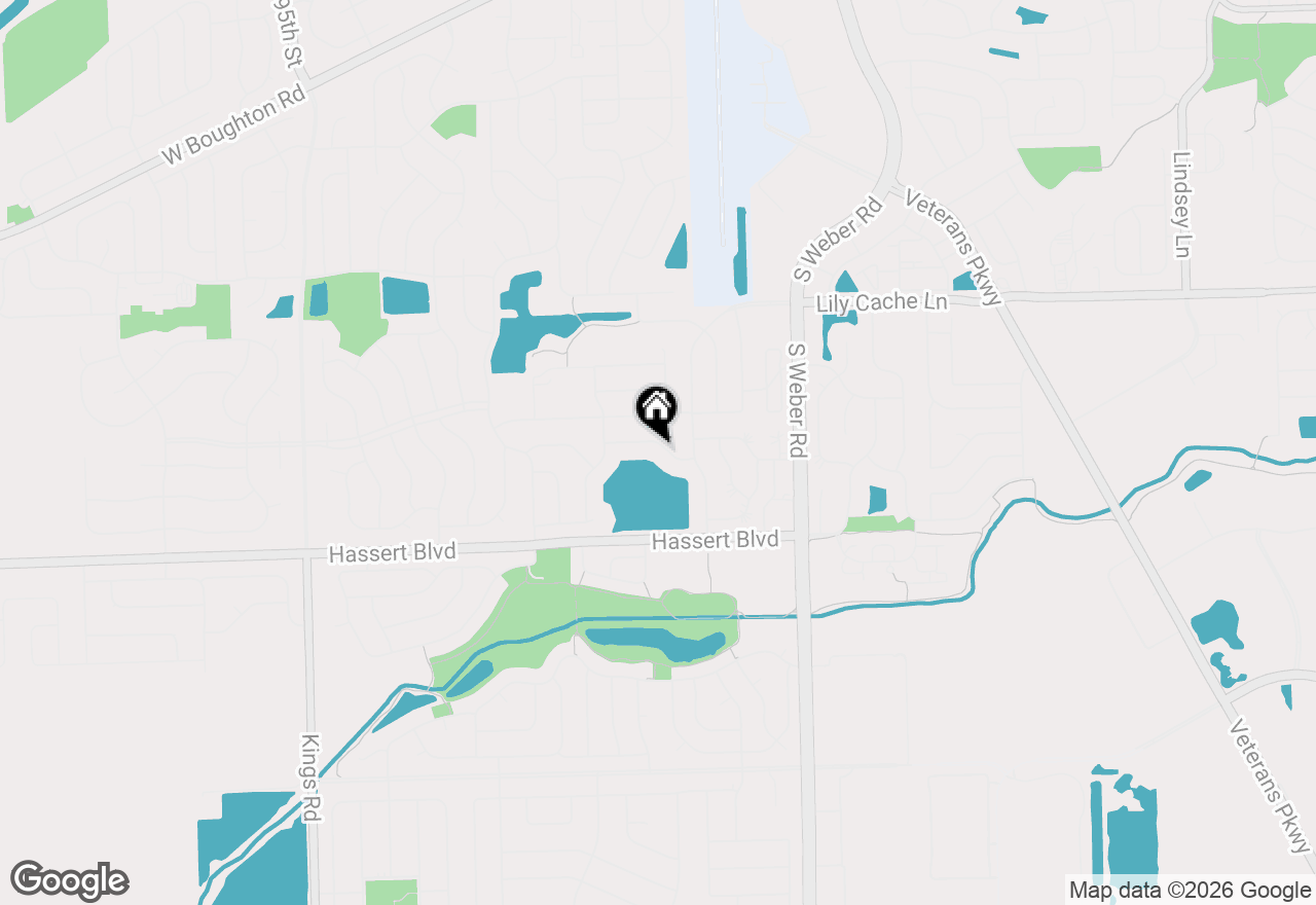 Map of 1421 Aster Lane, Bolingbrook, IL 60490