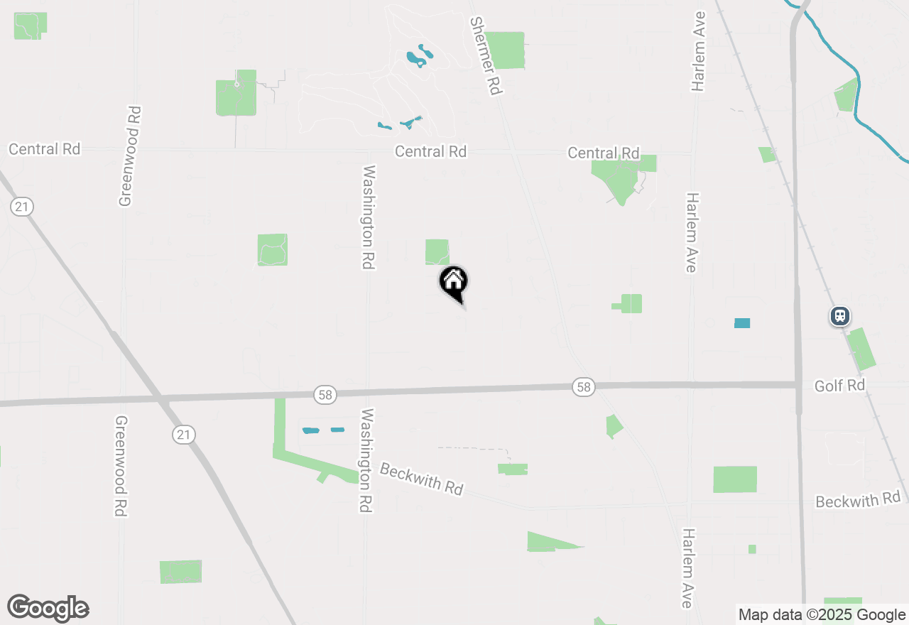 Map of 137 Julie Drive, Glenview, IL 60025