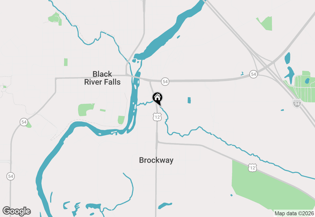 Map of Lot 20 River Dr, Black River Falls, WI 54615