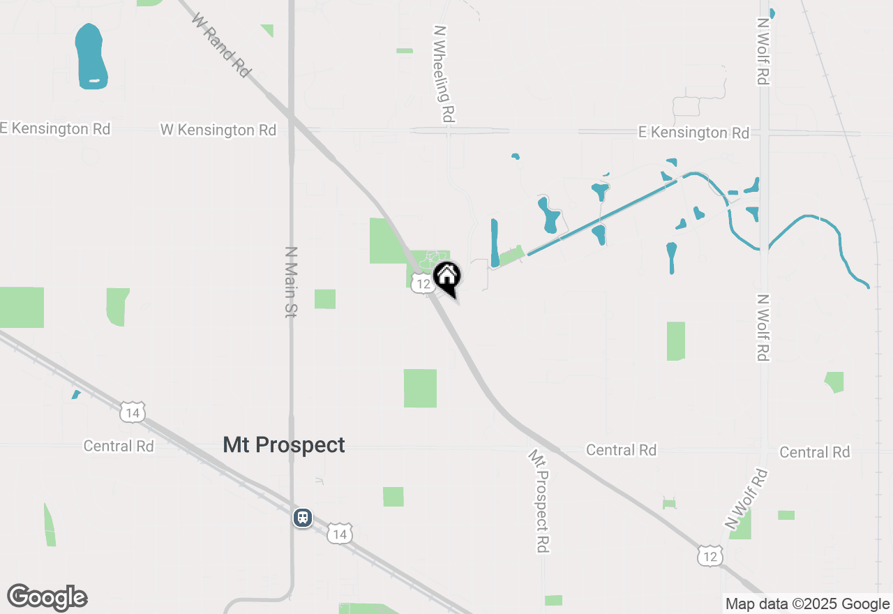 Map of 720 E Rand Road, Mount Prospect, IL 60056