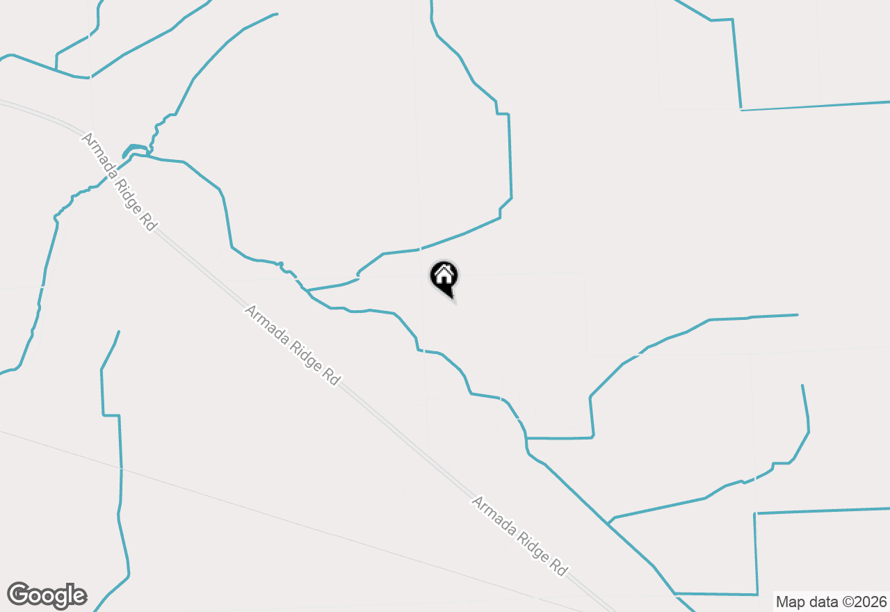 Map of 72820 Russ Road, Richmond, MI 48062