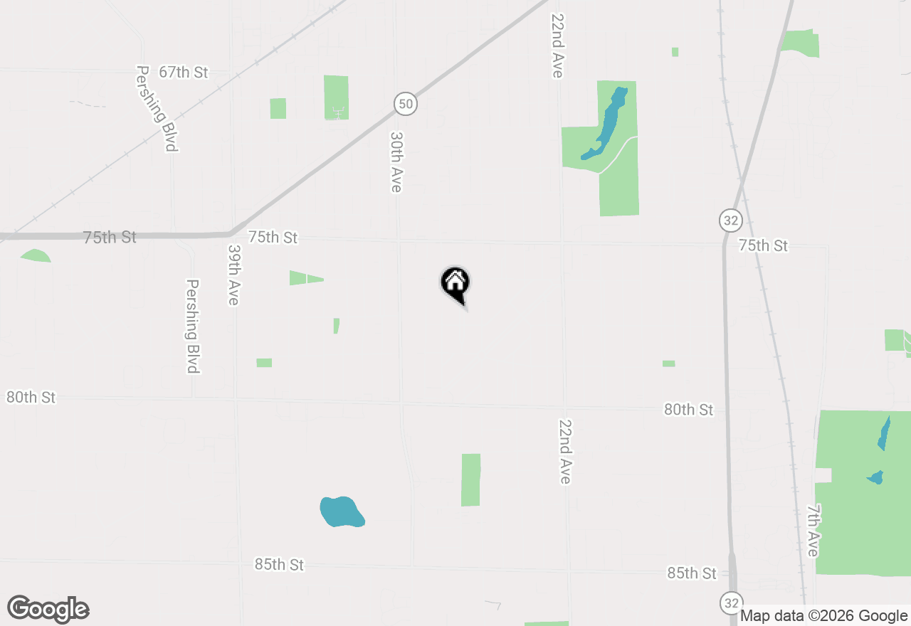 Map of 7722 27th Ave, Kenosha, WI 53143