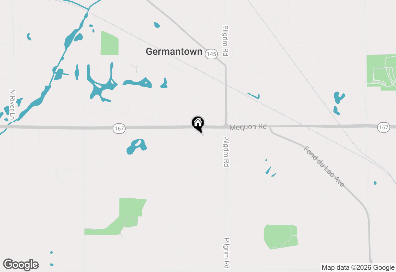 Map of W158N11137 Legend Ave #1, Germantown, WI 53022