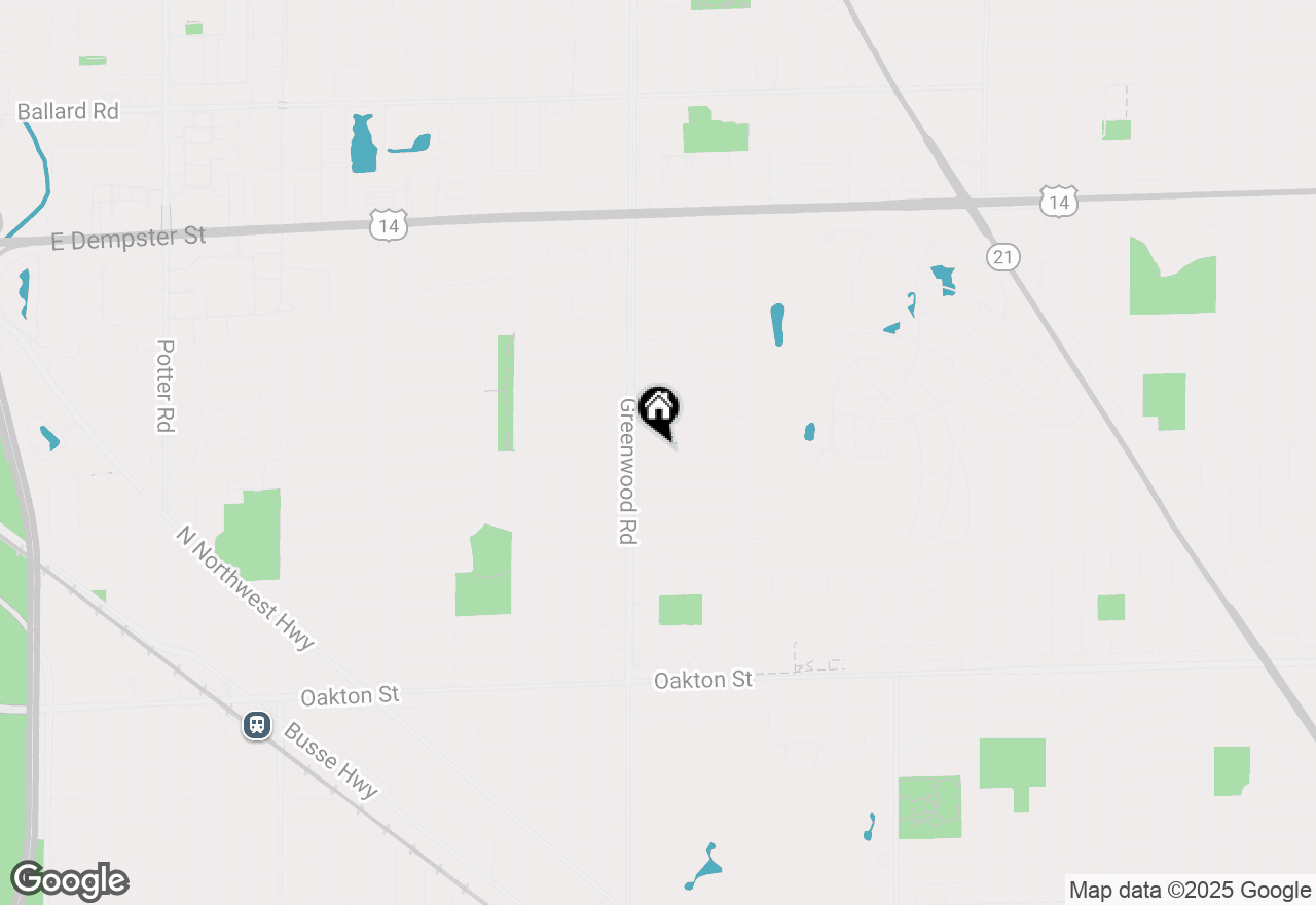 Map of 8534 W Bruce Drive, Niles, IL 60714