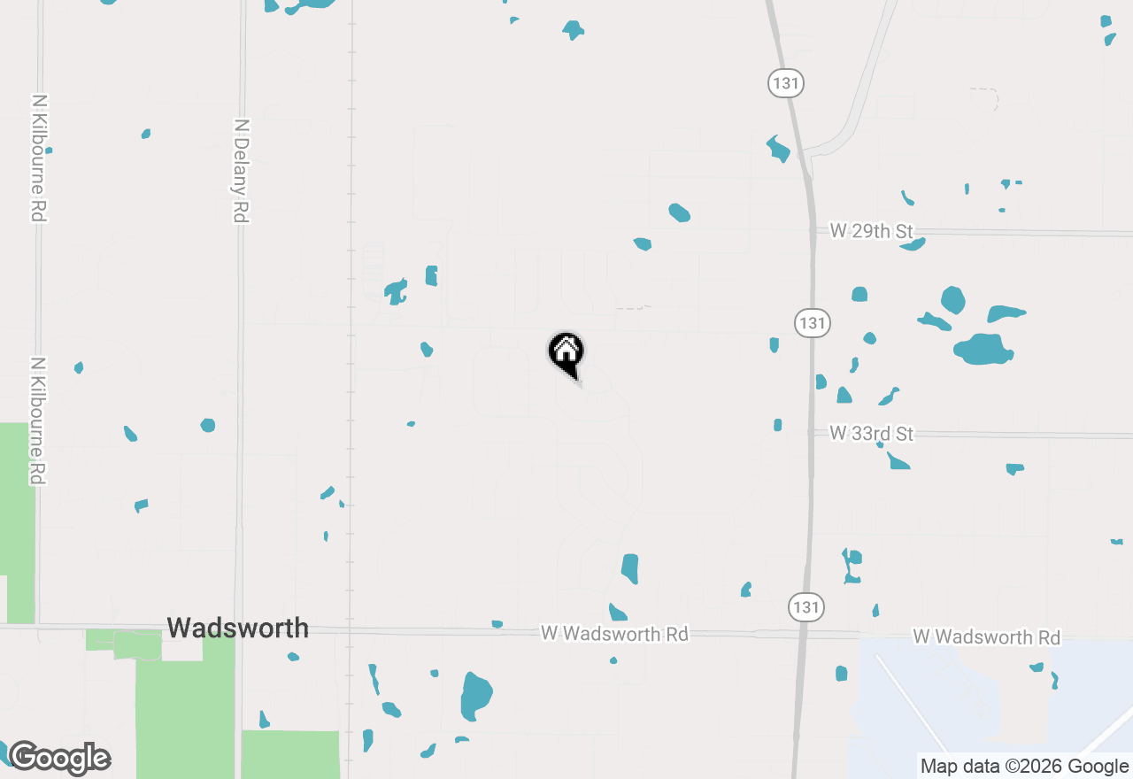 Map of 13204 W Sheffield Lane, Beach Park, IL 60083