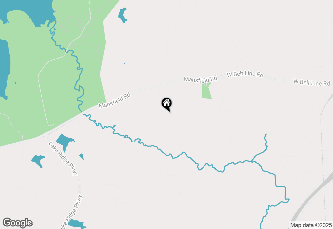 Map of 236 Royal Vista Drive, Cedar Hill, TX 75104