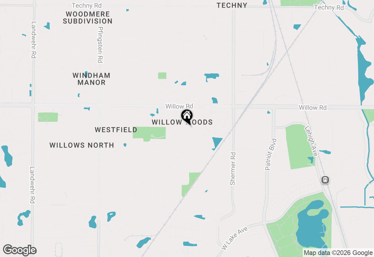 Map of 2699 Lisa Court, Northbrook, IL 60062