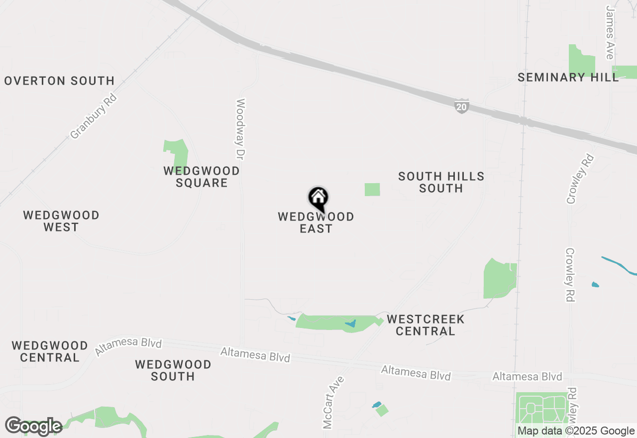 Map of 5663 Vega Drive, Fort Worth, TX 76133