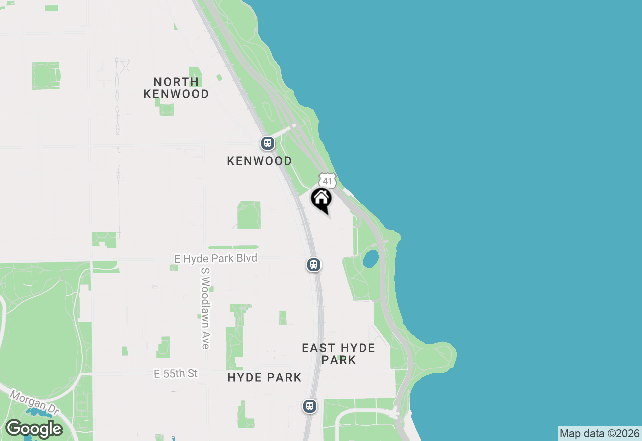 Map of 4926 S Cornell Avenue #E, Chicago, IL 60615