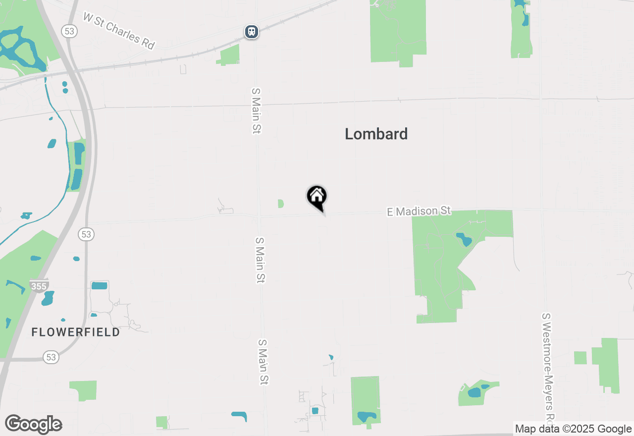 Map of 610 Hammerschmidt Avenue, Lombard, IL 60148