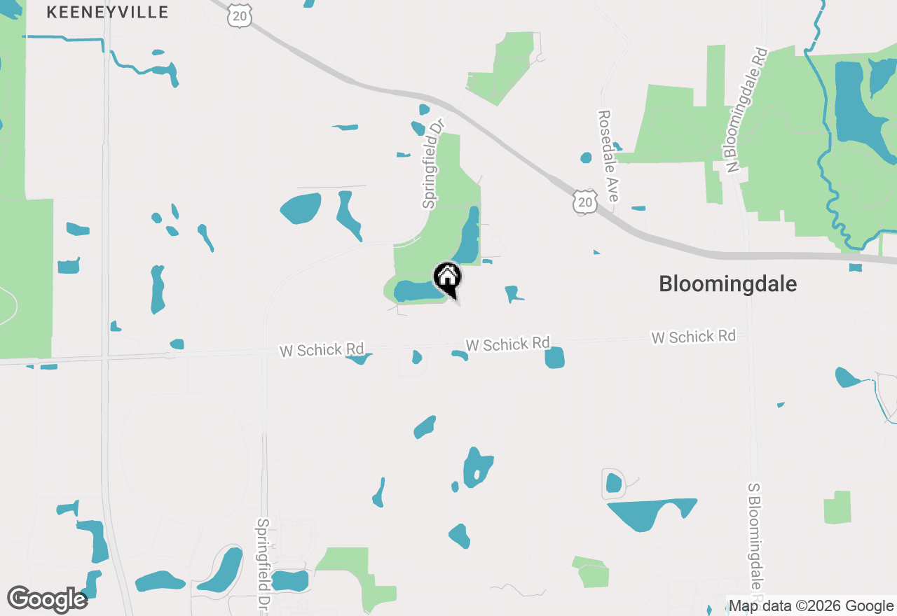 Map of 113 Dijon Court, Bloomingdale, IL 60108